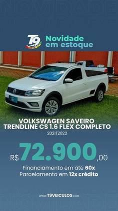 VOLKSWAGEN SAVEIRO 1.6 MSI TRENDLINE CS 8V FLEX 2P MANUAL